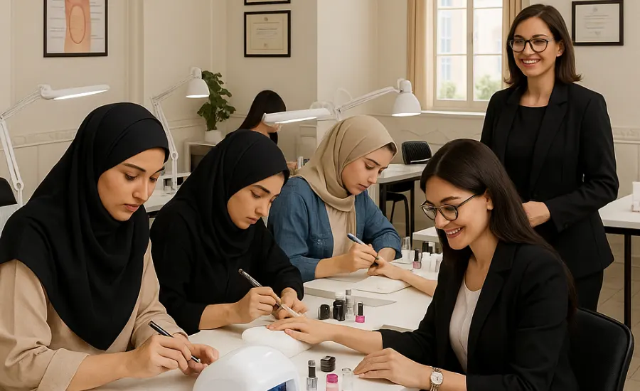 🔥 بهترین آموزش کاشت ناخن با مدرک بین المللی در اصفهان (معرفی ۱۴ مرکز) 💅 8 آموزشگاه کاشت ناخن در اصفهان