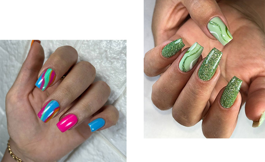 🔥 بهترین آموزش کاشت ناخن با مدرک بین المللی در اصفهان (معرفی ۱۴ مرکز) 💅 5 نمونه-کار-مدرسه-آرایشگری