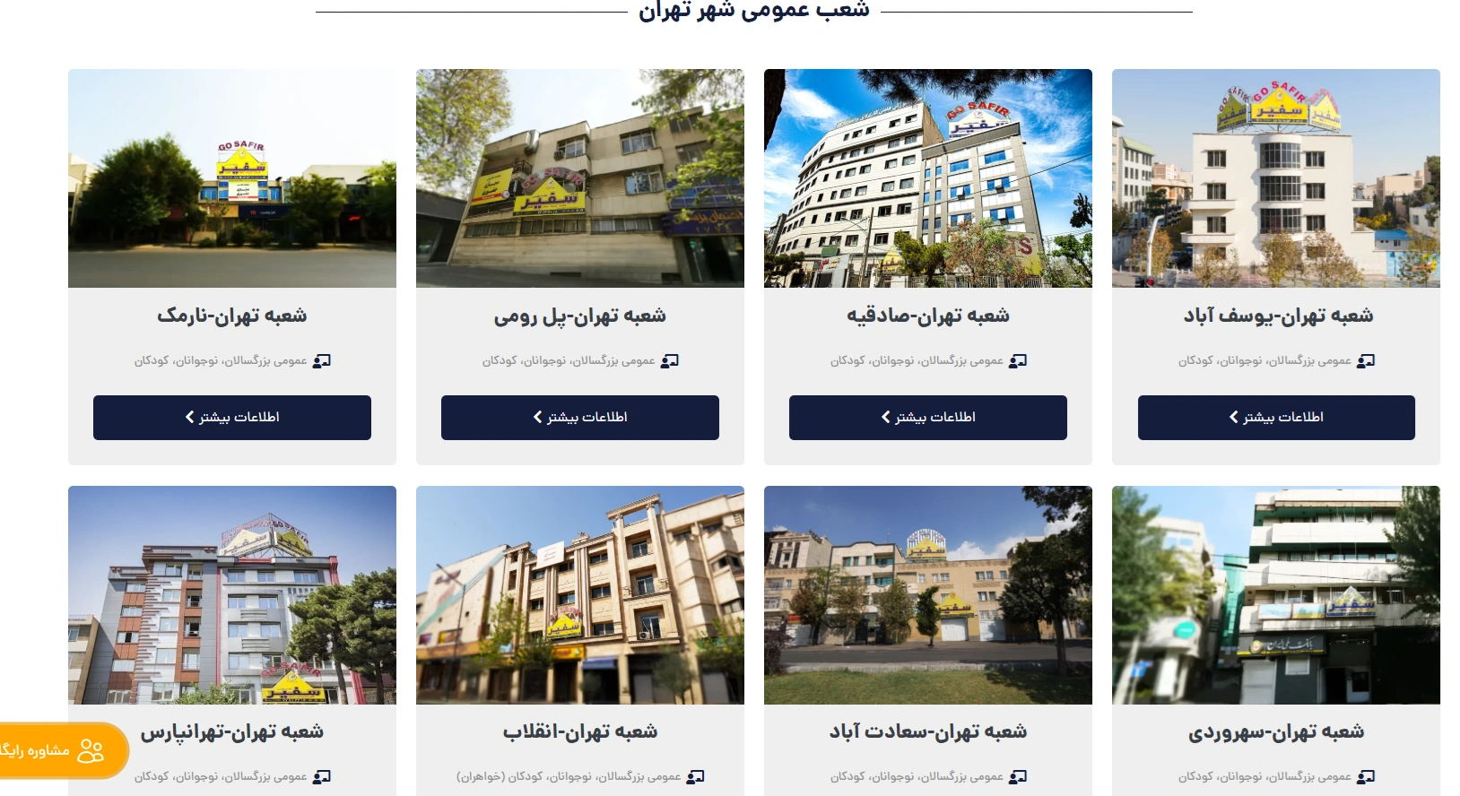 بهترین آموزشگاه زبان تهران 6 آموزشگاه زبان سفیر